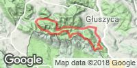 Track GPS Strefa MTB Sudety - Trasa CZERWONA GŁUSZYCA MIEROSZÓW